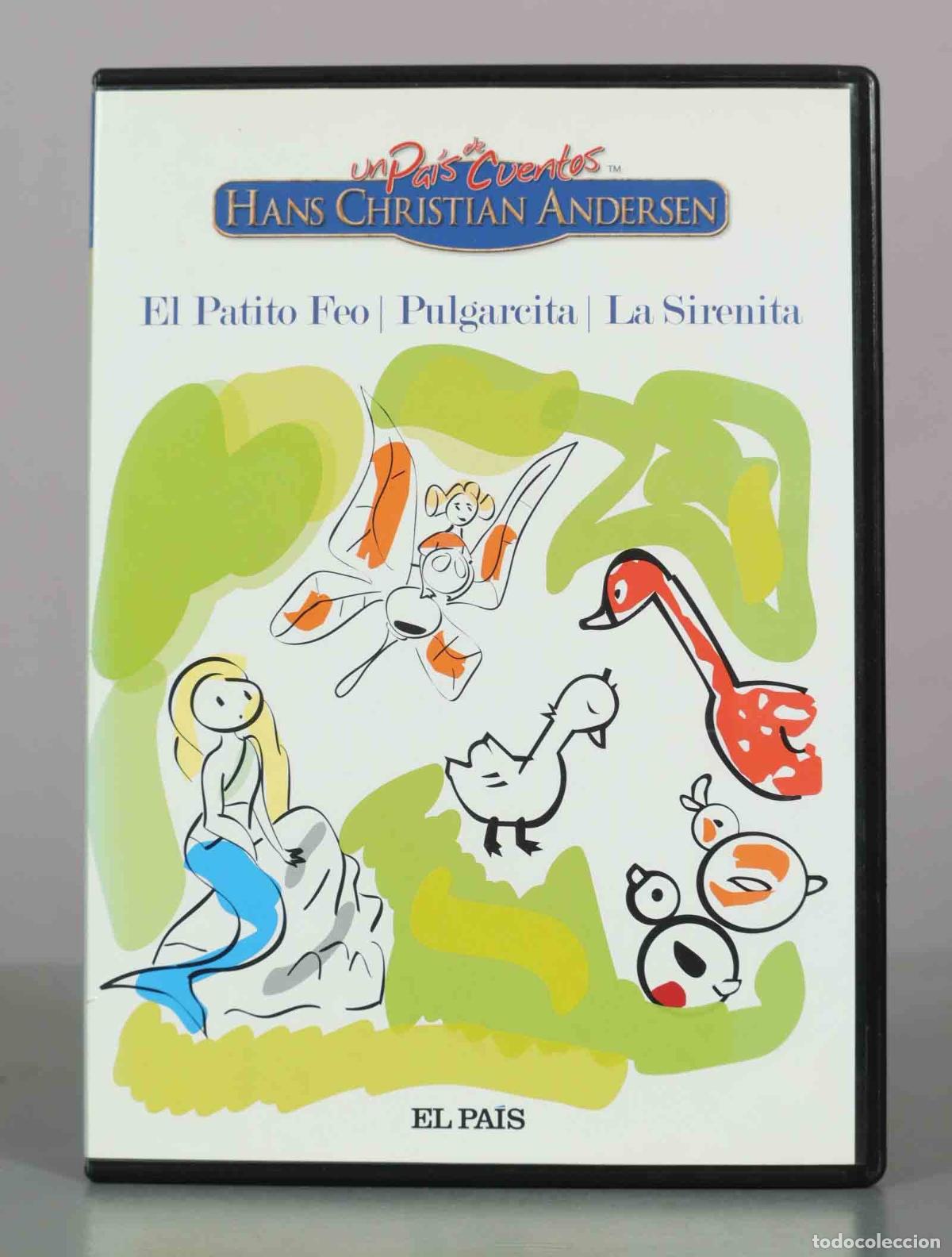 Cine: DVD. Un Pa&iacute;s de Cuentos: Hans Christian Andersen - El Patito Feo, Pulgarcita, La Sirenita