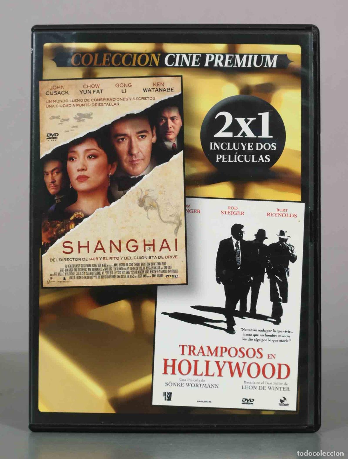 Kino: DVD. Colecci&oacute;n Cine Premium 2x1 - Shanghai - Tramposos en Hollywood - John Cusack, Chow Yun Fat, Go
