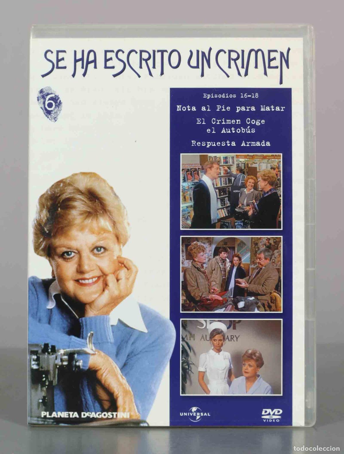 Cine: DVD. Se ha escrito un crimen - Angela Lansbury - Planeta DeAgostini 6