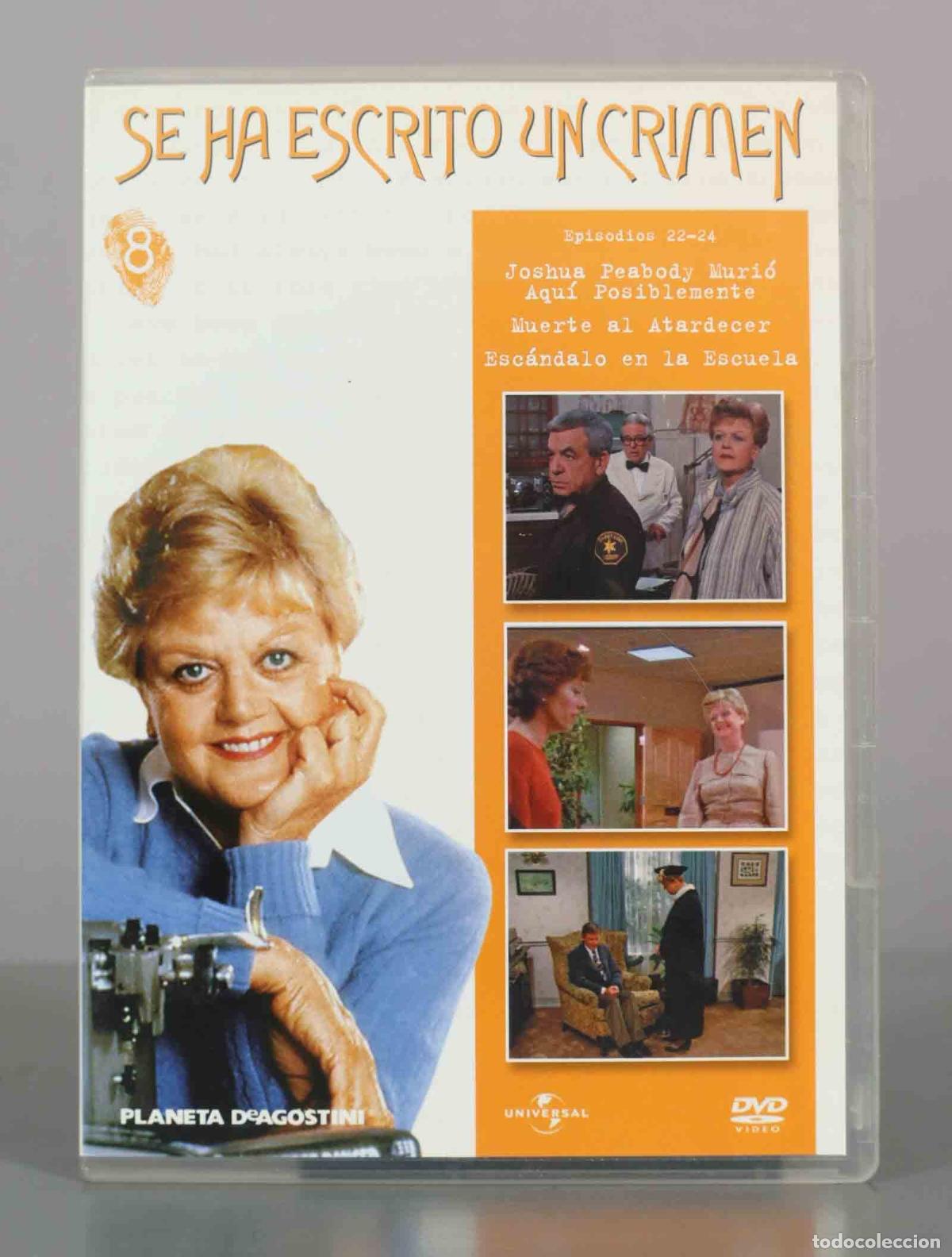Cine: DVD. Se ha escrito un crimen - Episodios - Planeta DeAgostini 8