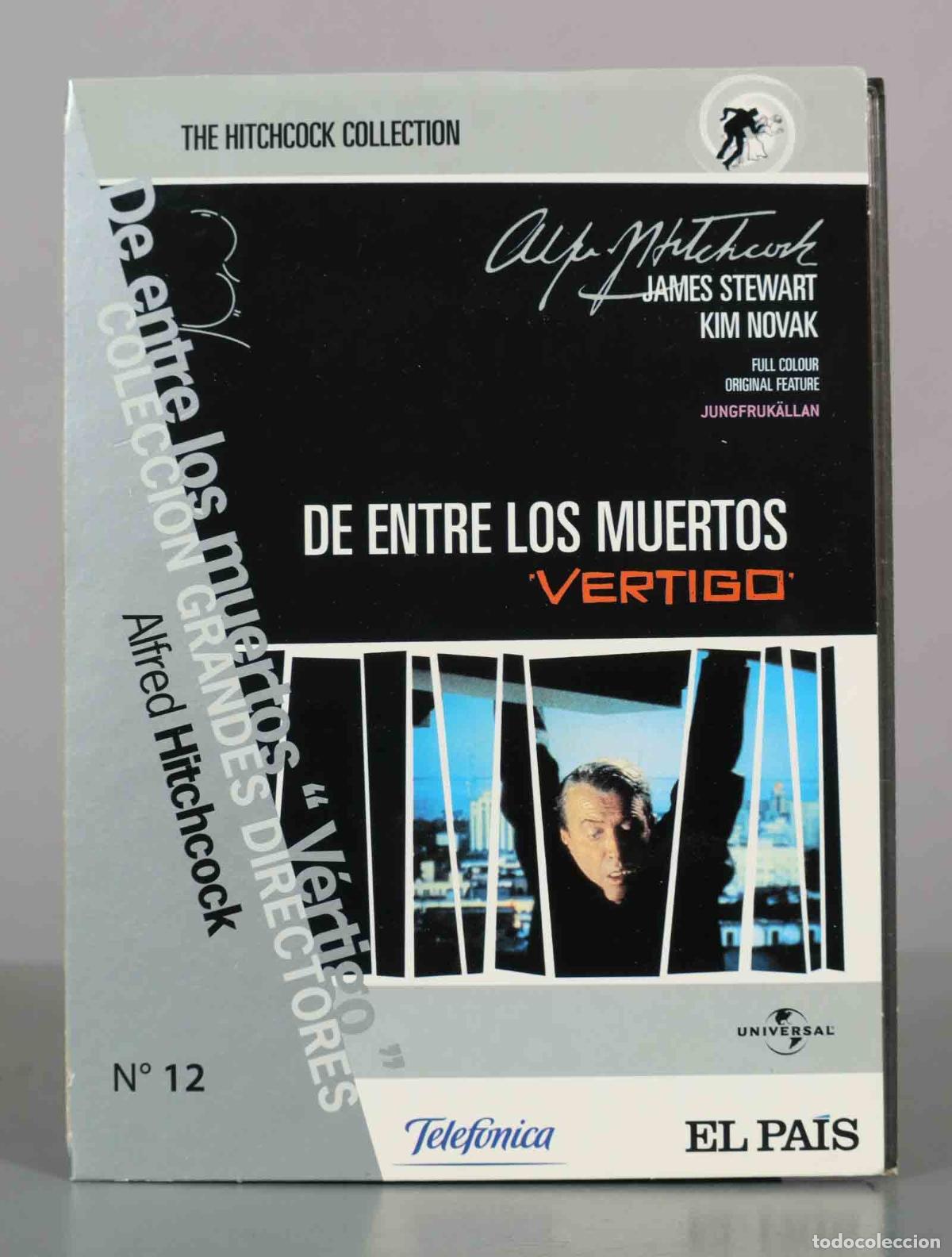 Cine: DVD. V&eacute;rtigo: De entre los muertos - Alfred Hitchcock, James Stewart, Kim Novak