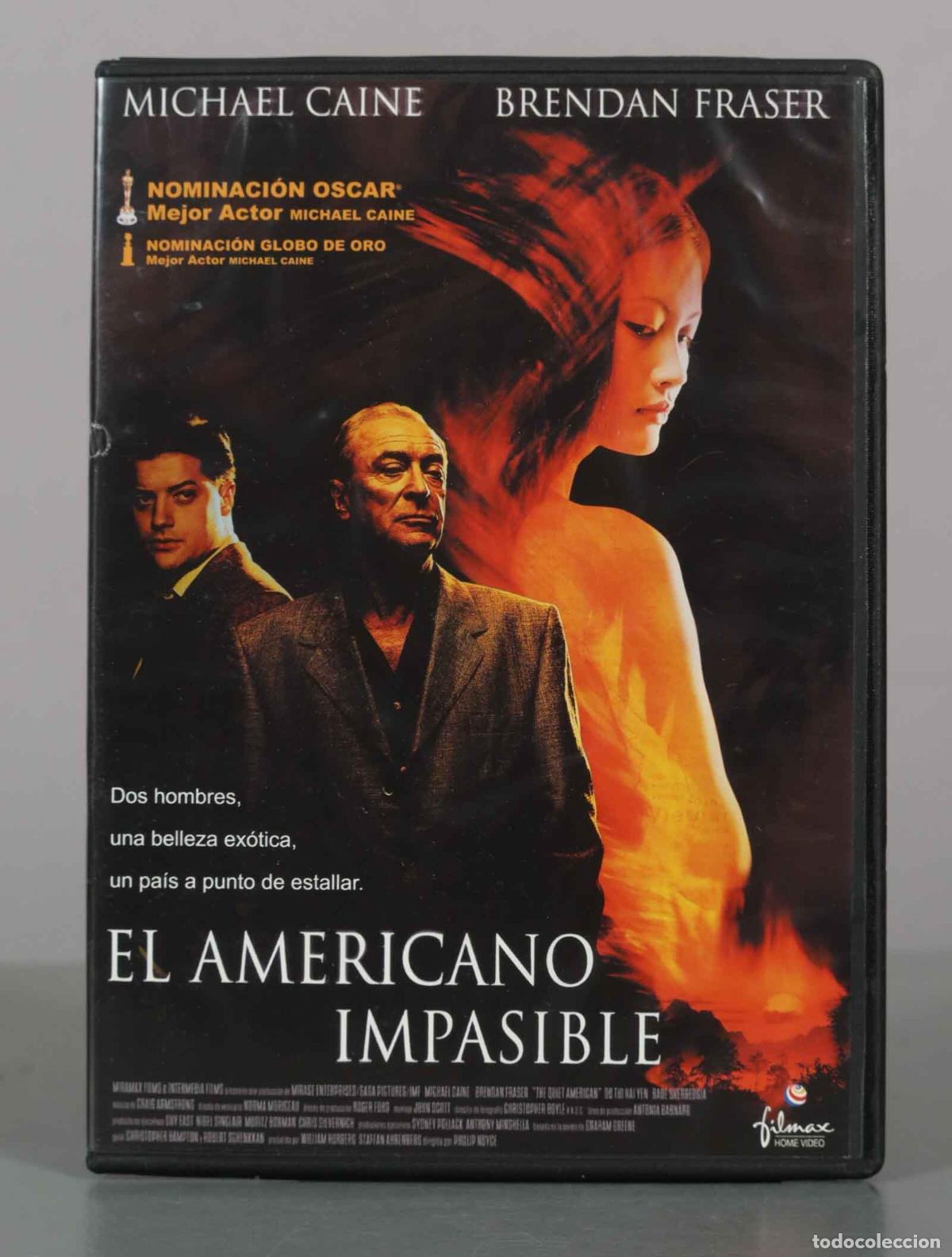 Cine: DVD. El americano impasible - Michael Caine, Brendan Fraser