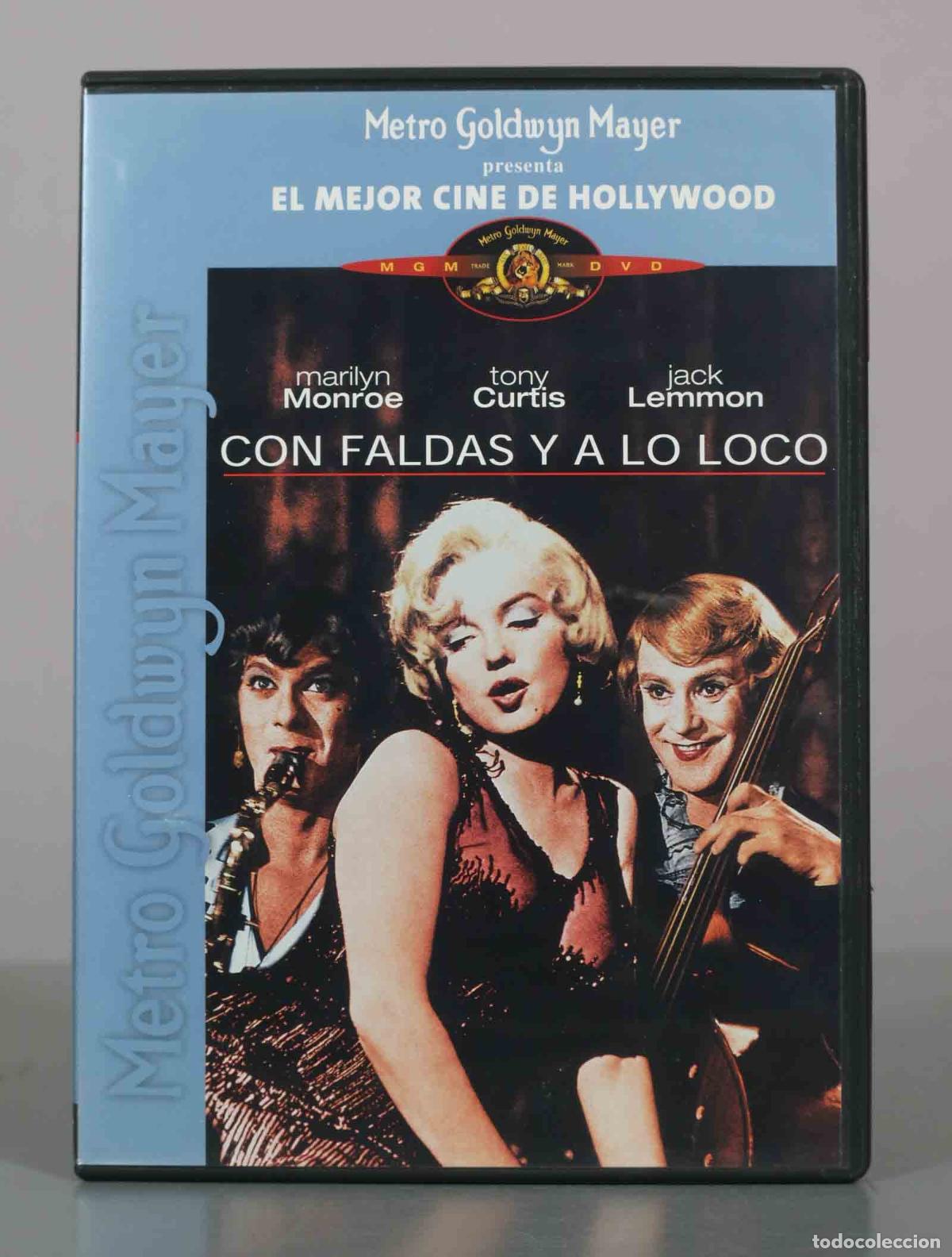 Cine: DVD. Con faldas y a lo loco - Marilyn Monroe, Tony Curtis, Jack Lemmon