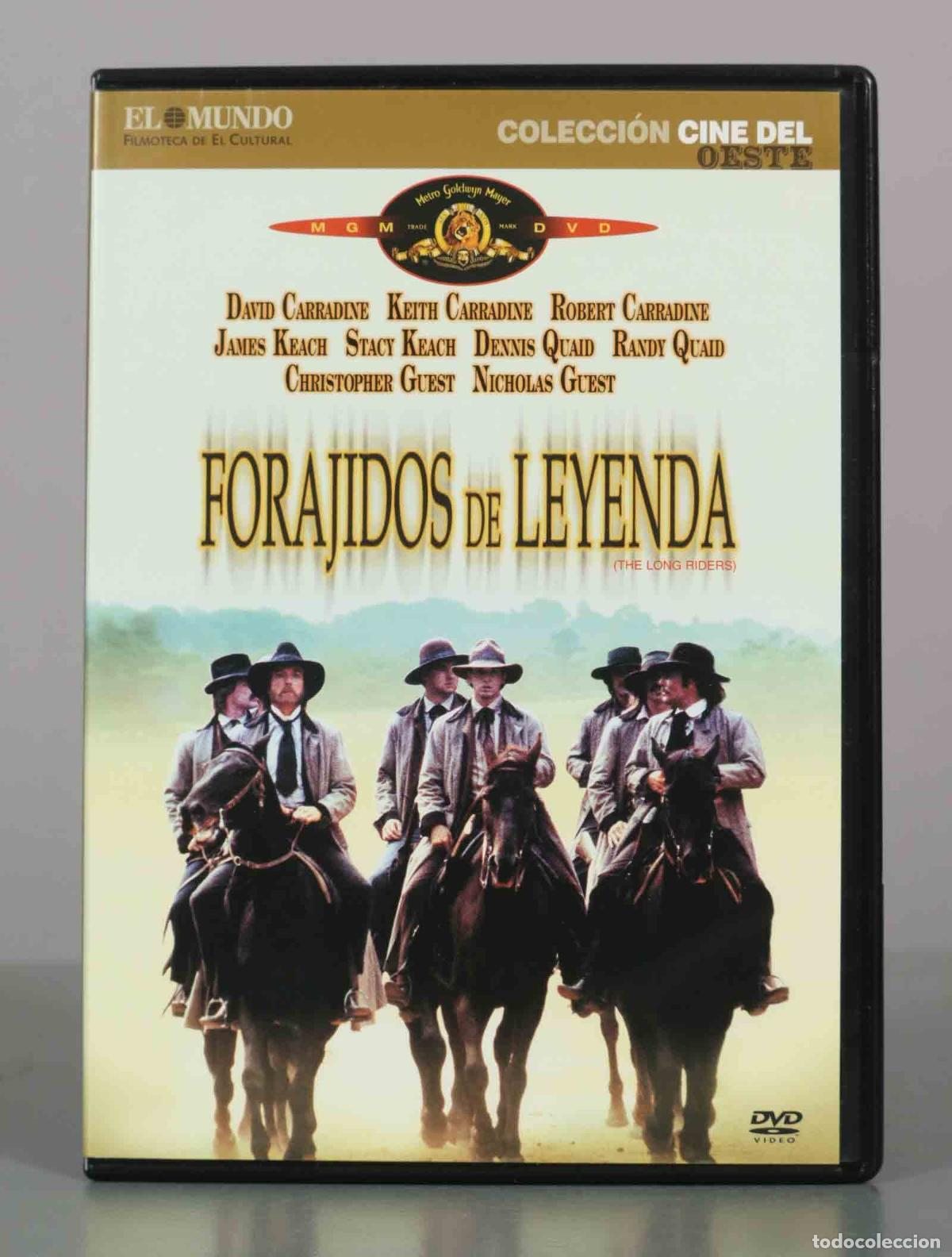 Cine: DVD. Forajidos de leyenda - Walter Hill, David Carradine, Keith Carradine, Robert Carradine, James