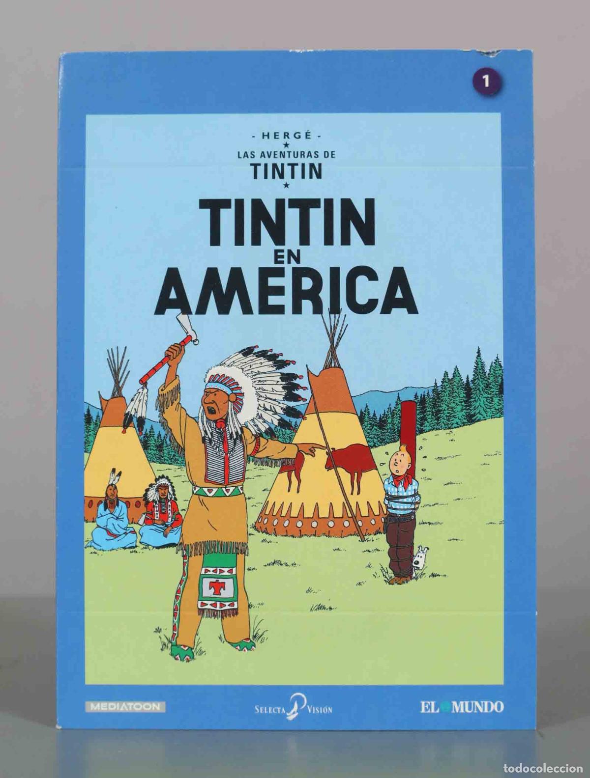 Cine: DVD. Tint&iacute;n en Am&eacute;rica - Herg&eacute; - Selecta Visi&oacute;n - El Mundo