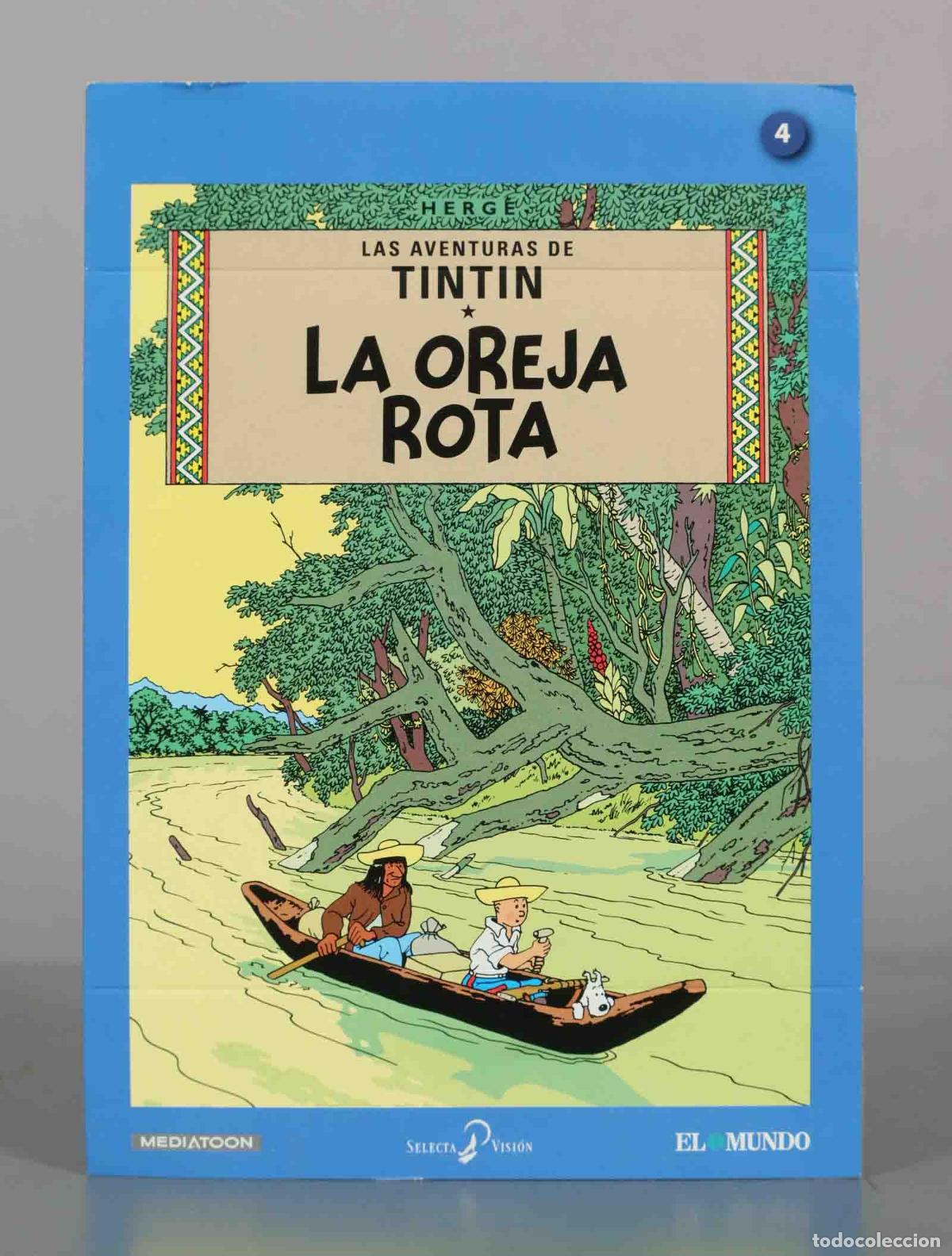 Cine: DVD. Las aventuras de Tint&iacute;n: La oreja rota - Herg&eacute; - Editorial Juventud