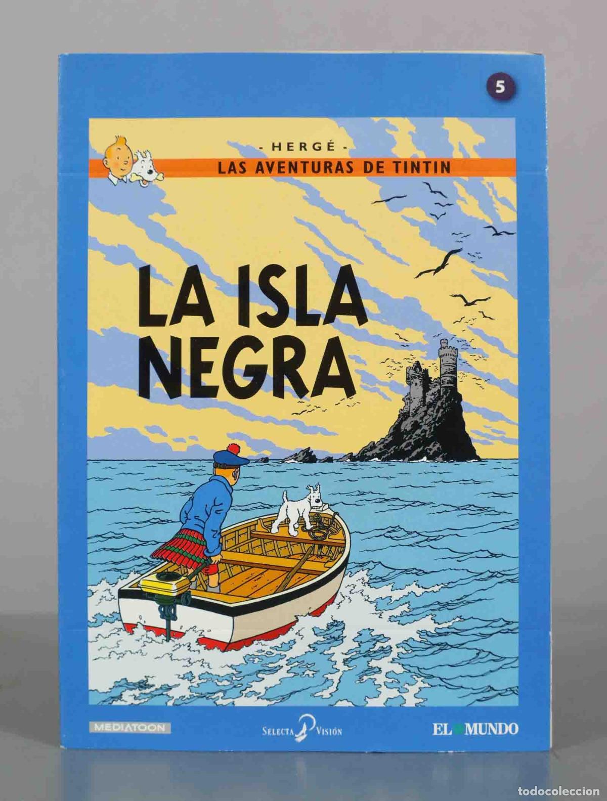Cine: DVD. La isla negra - Las aventuras de Tint&iacute;n - Herg&eacute; - Selecta Visi&oacute;n - El Mundo