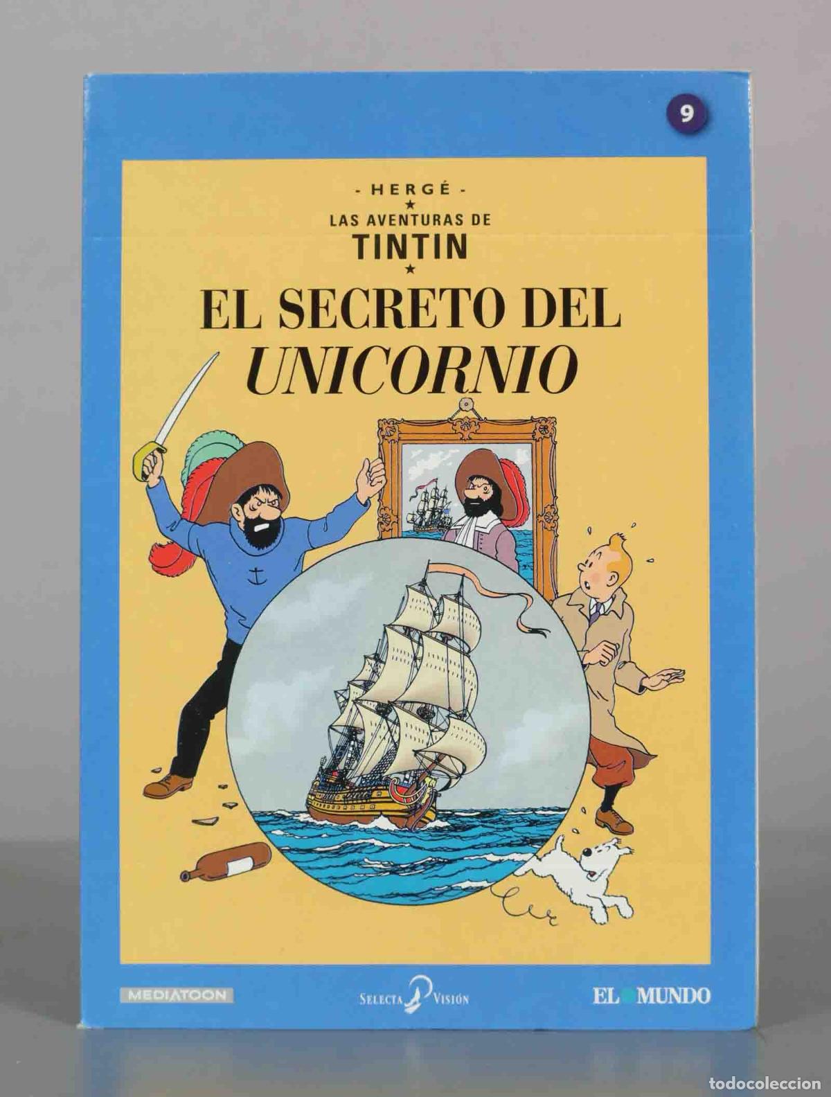 Cine: DVD. Las aventuras de Tint&iacute;n: El secreto del Unicornio - Herg&eacute;