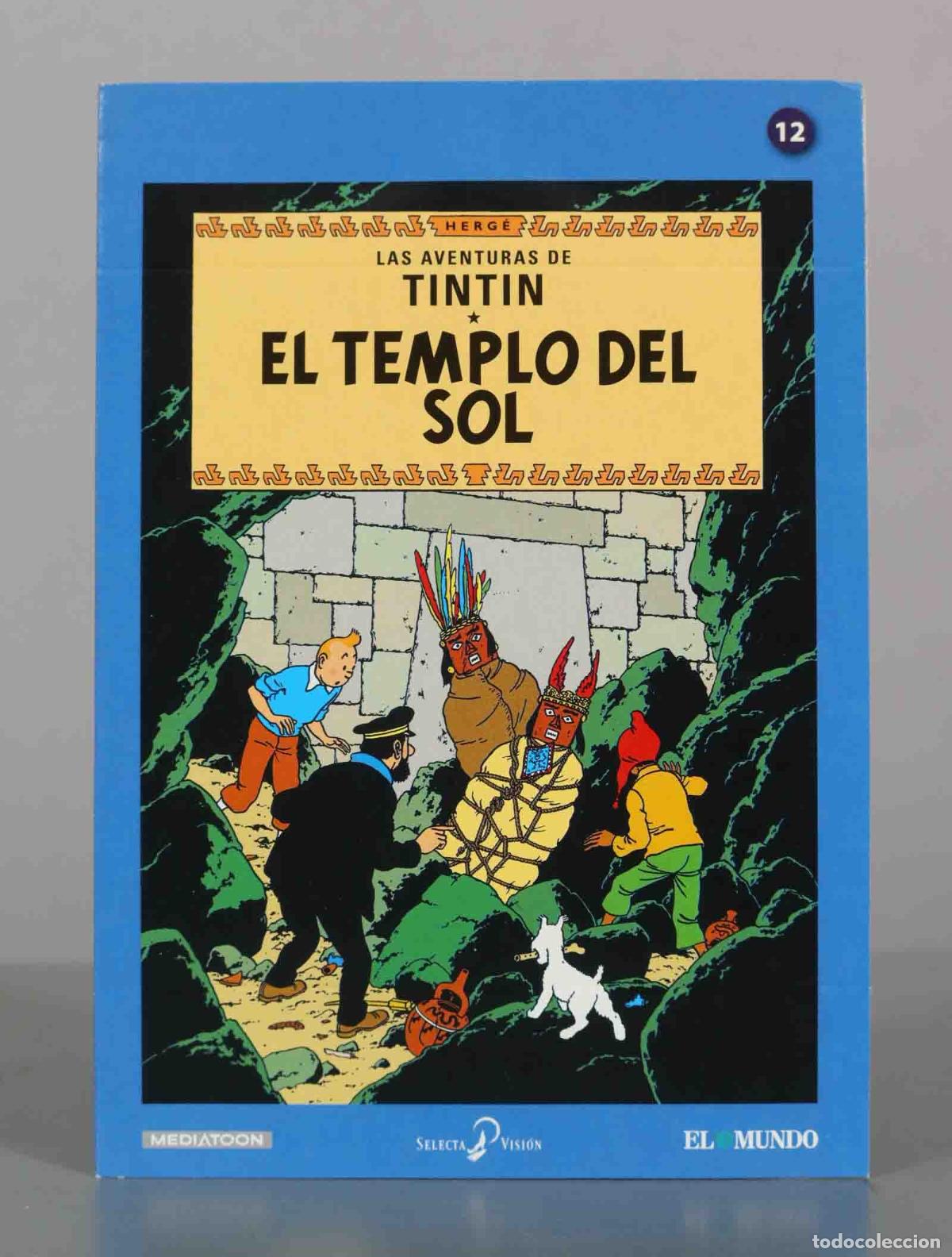 Cine: DVD. Las aventuras de Tint&iacute;n: El templo del sol - Herg&eacute; - Selecta Visi&oacute;n