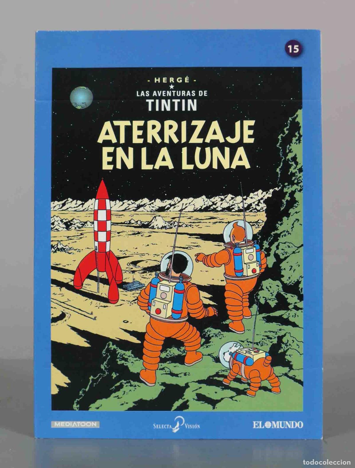 Cine: DVD. Aterrizaje en la Luna - Las Aventuras de Tint&iacute;n - Herg&eacute; - Selecta Visi&oacute;n, El Mundo