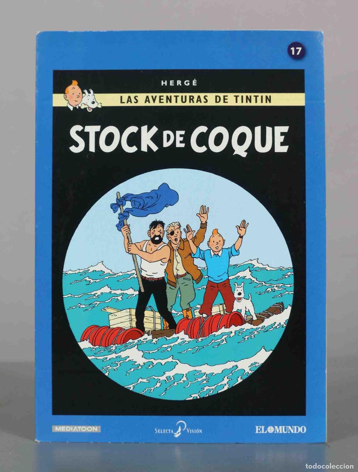 Cine: DVD. Stock de Coque - Las aventuras de Tint&iacute;n - Herg&eacute; - El Mundo