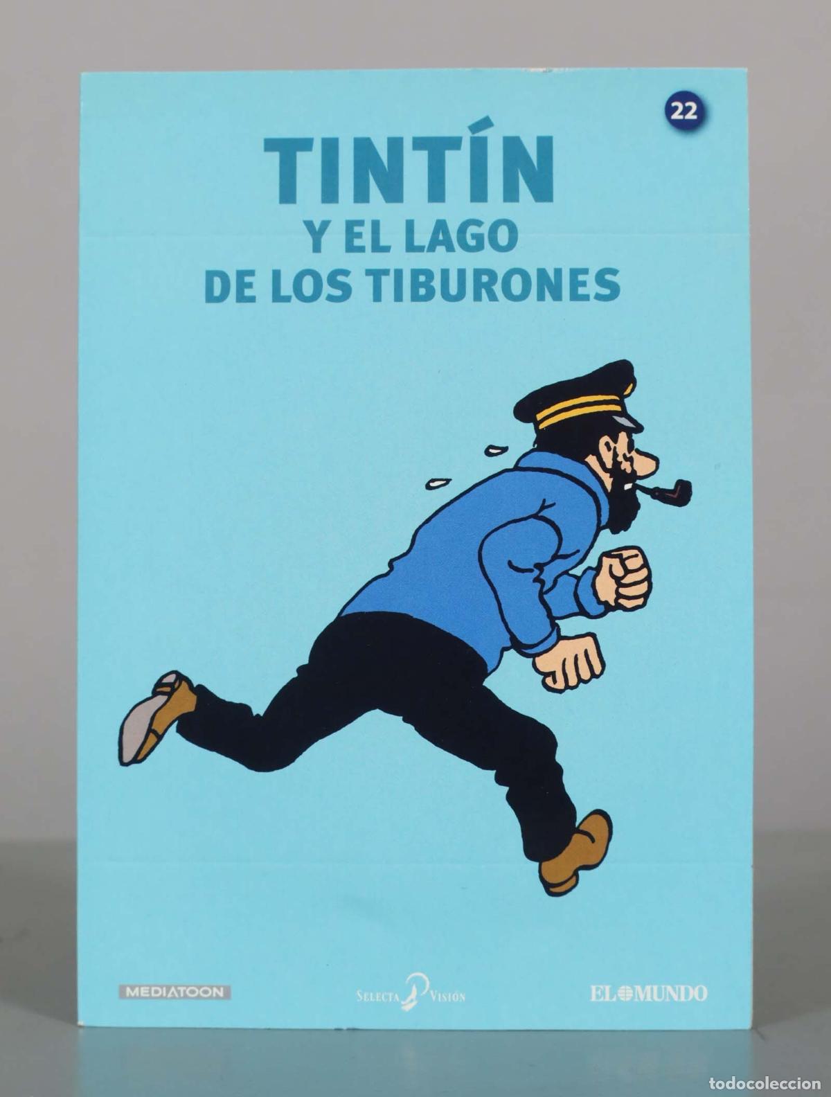 Cine: DVD. Tint&iacute;n y el lago de los tiburones - Capit&aacute;n Haddock