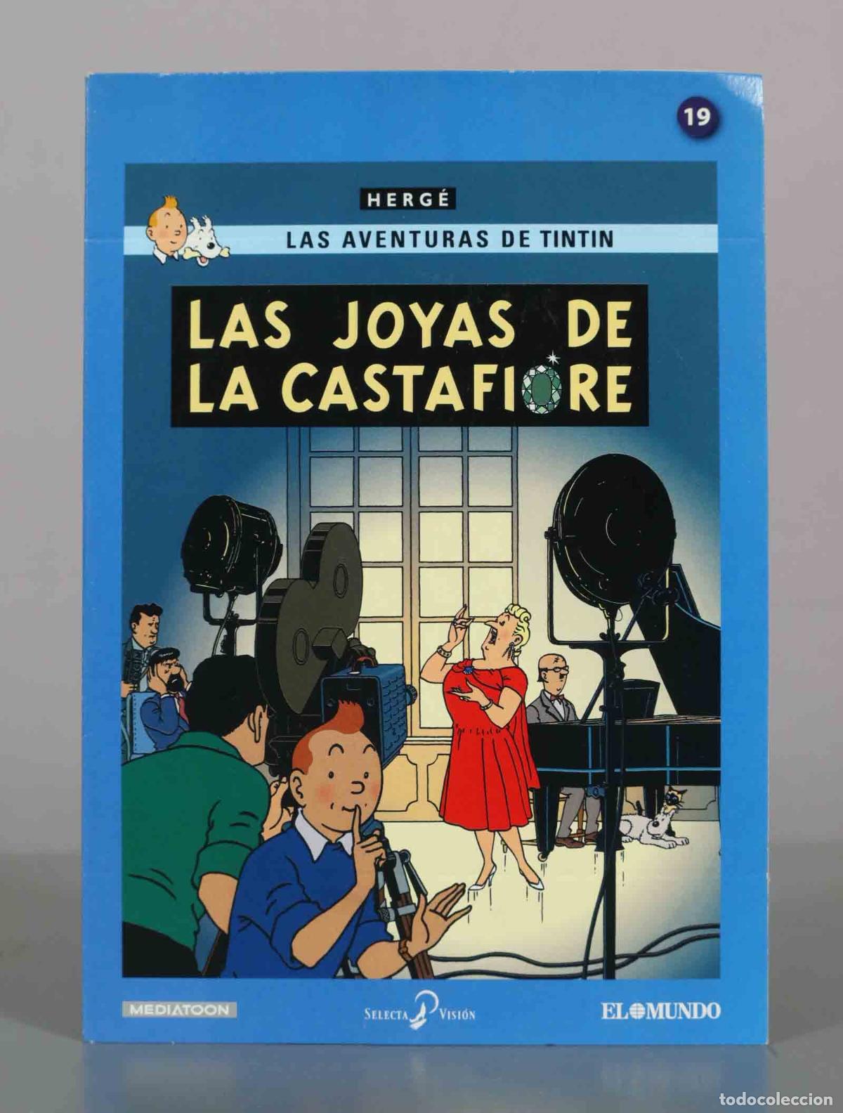 Cine: DVD. Las Joyas de la Castafiore - Herg&eacute; - Las Aventuras de Tintin - El Mundo, Selecta Visi&oacute;n