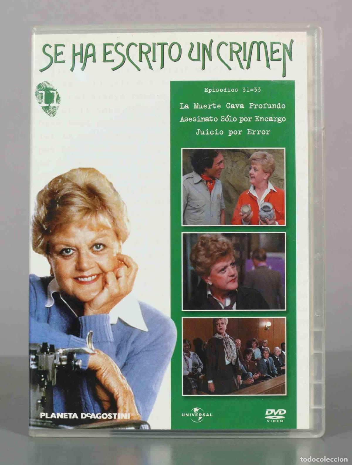 Cine: DVD. Se ha escrito un crimen - Episodios 31-33 - Planeta DeAgostini 11