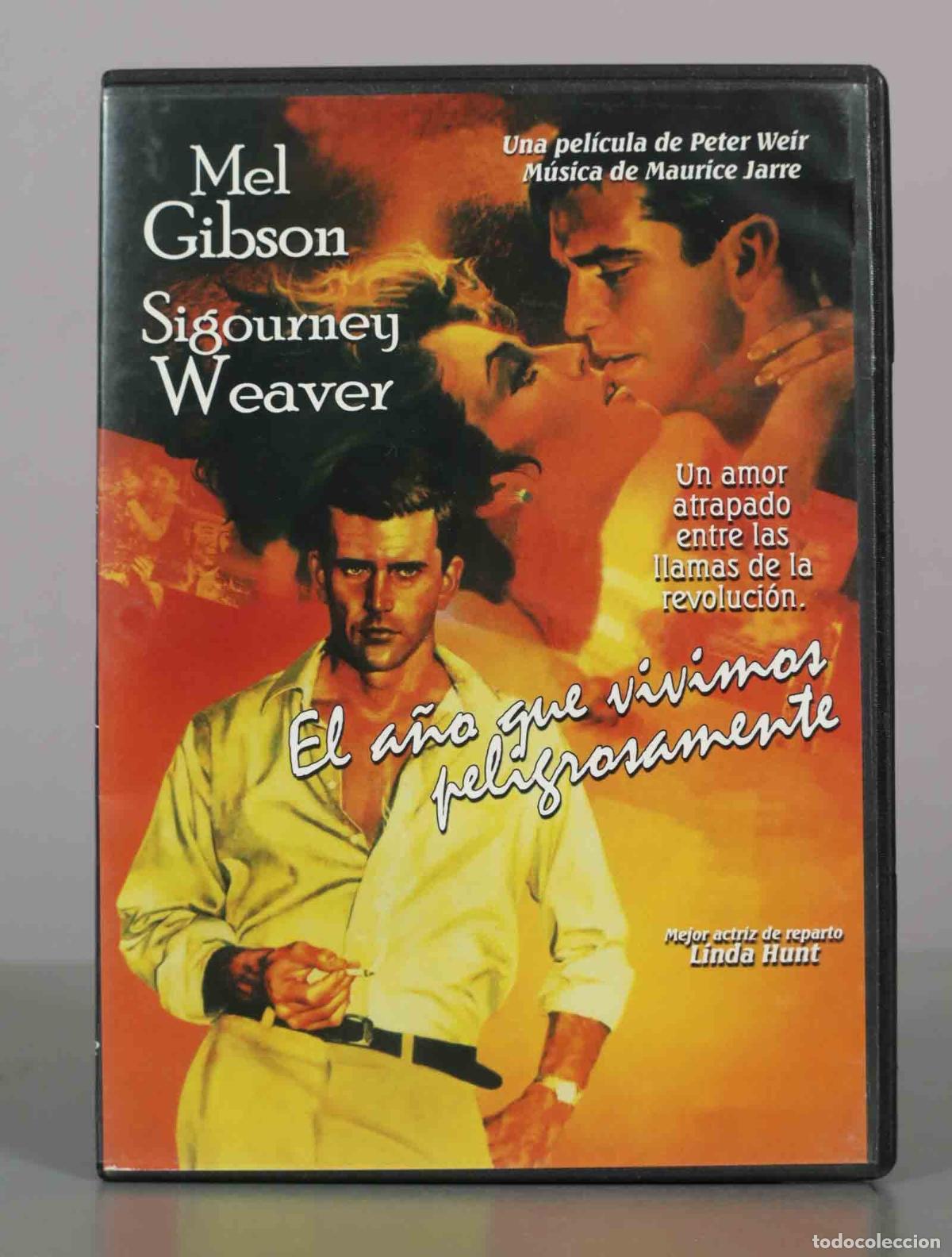 Cine: DVD. El A&ntilde;o Que Vivimos Peligrosamente - Peter Weir, Mel Gibson, Sigourney Weaver