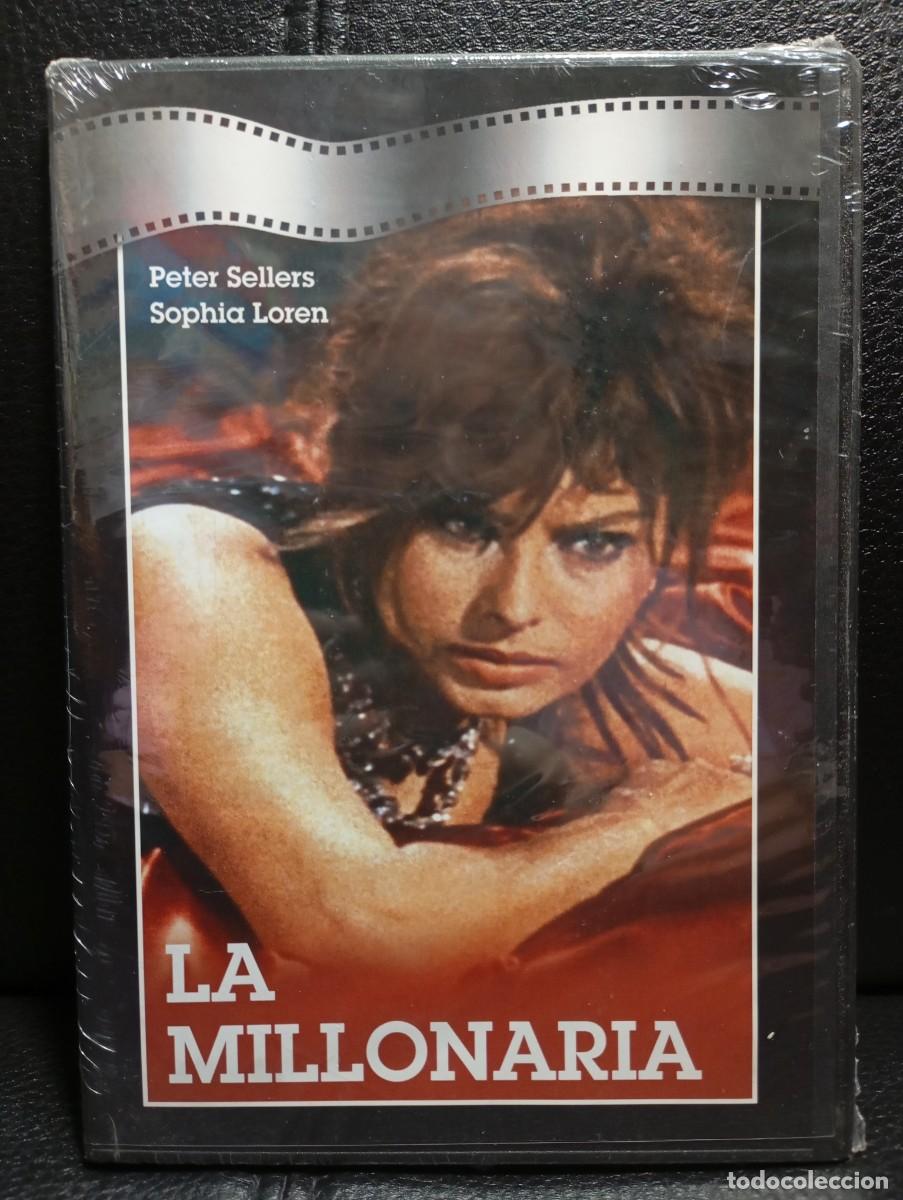 Cine: LA MILLONARIA - DVD - CAJA FINA - PETER SELLERS - SOPHIA LOREN - PRECINTADO