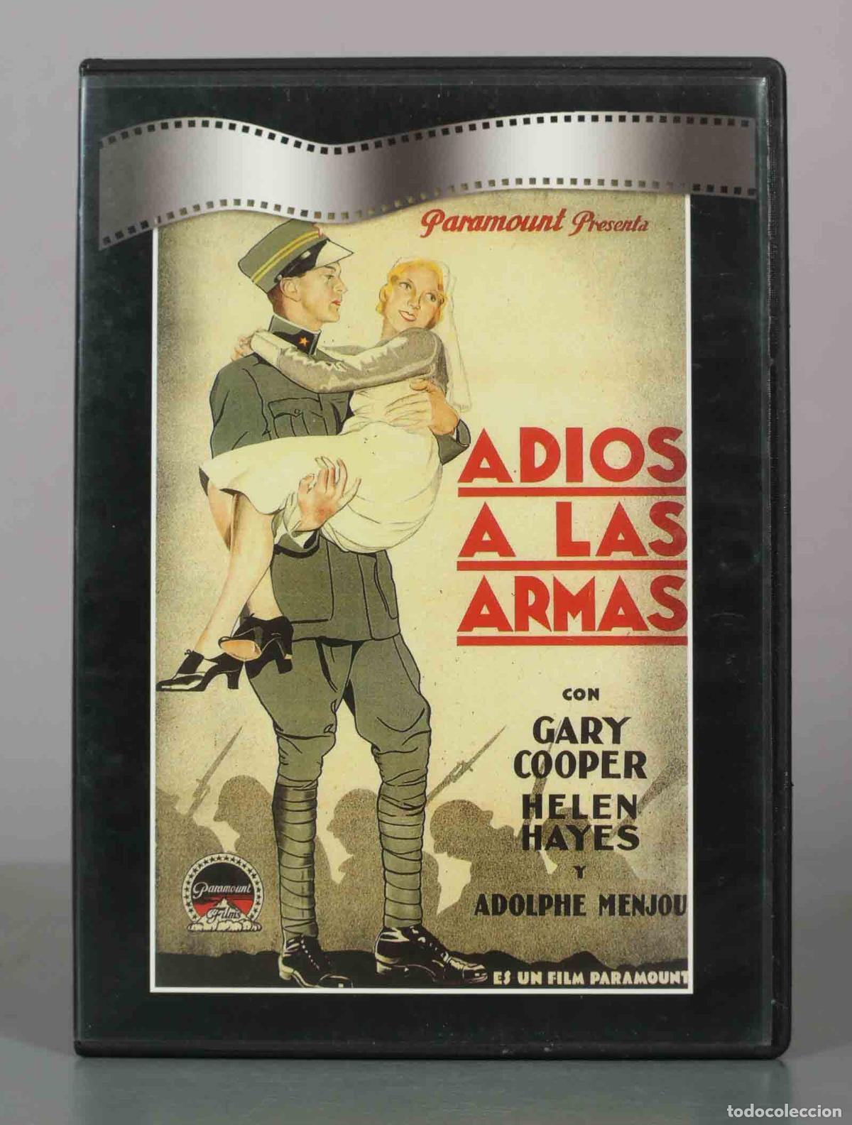 Cine: DVD. Adi&oacute;s a las armas - Gary Cooper, Helen Hayes, Adolphe Menjou