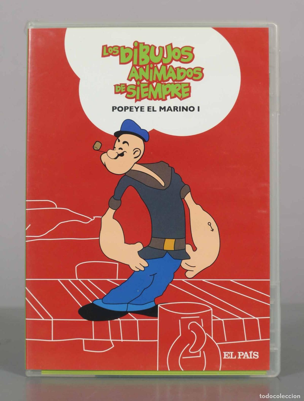 Cine: DVD. Popeye El Marino I - Los Dibujos Animados De Siempre - El Pa&iacute;s