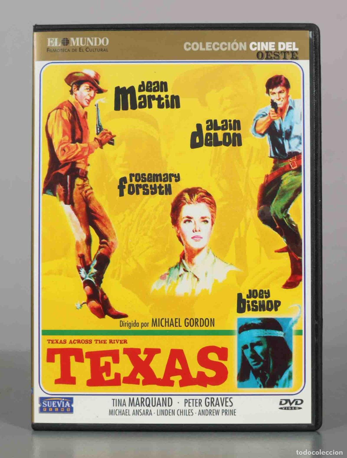 Cine: DVD. Texas - Dean Martin, Alain Delon, Rosemary Forsyth, Joey Bishop