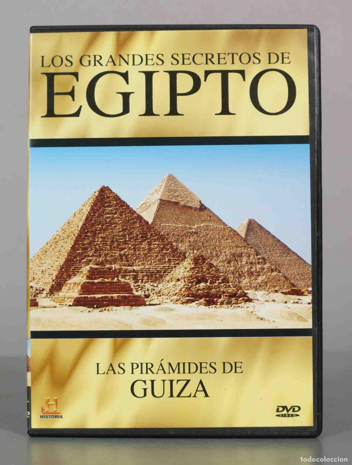 Cine: DVD. Los grandes secretos de Egipto: Las pir&aacute;mides de Guiza - Canal de Historia