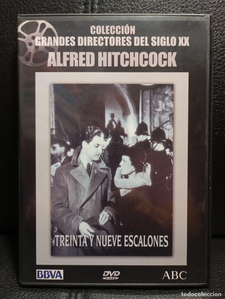 Cine: TREINTA Y NUEVE ESCALONES - DVD - ALFRED HITCHCOCK - ROBERT DONAT - MADELEINE CARROLL