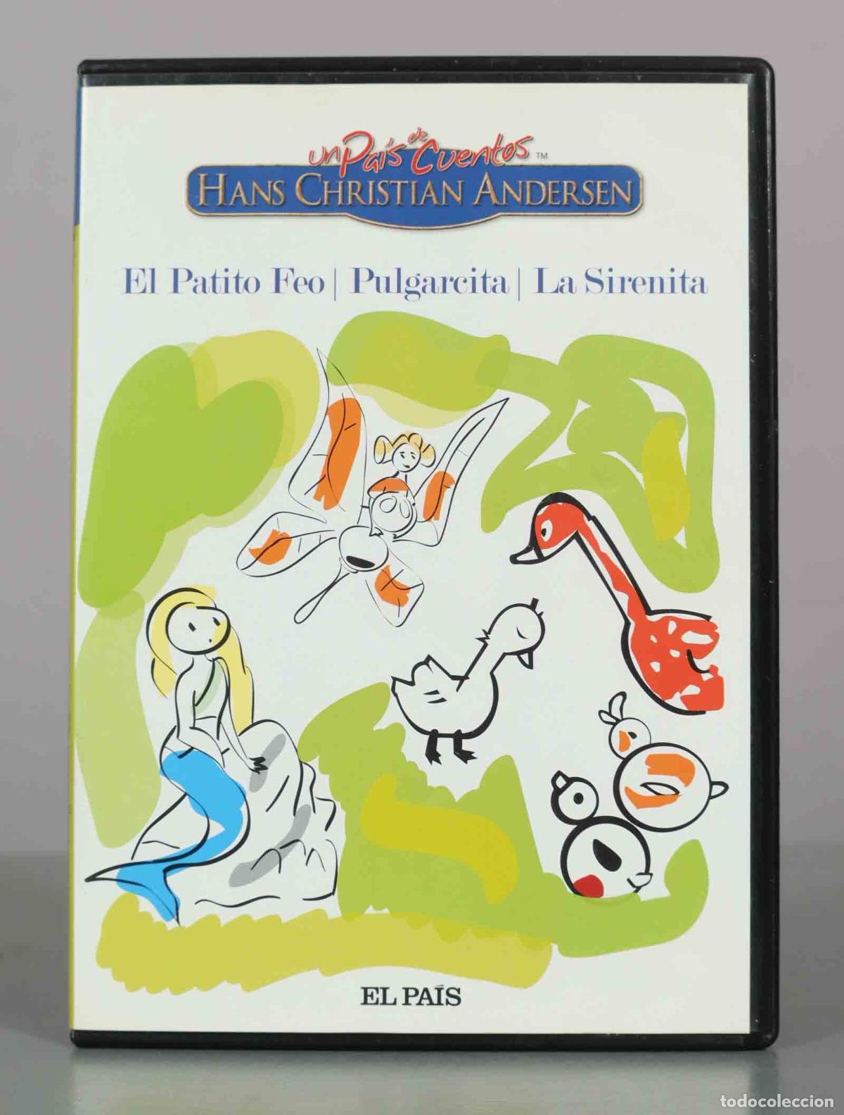Cine: DVD. Un Pa&iacute;s de Cuentos - Hans Christian Andersen - El Patito Feo, Pulgarcita, La Sirenita - El Pa&iacute;
