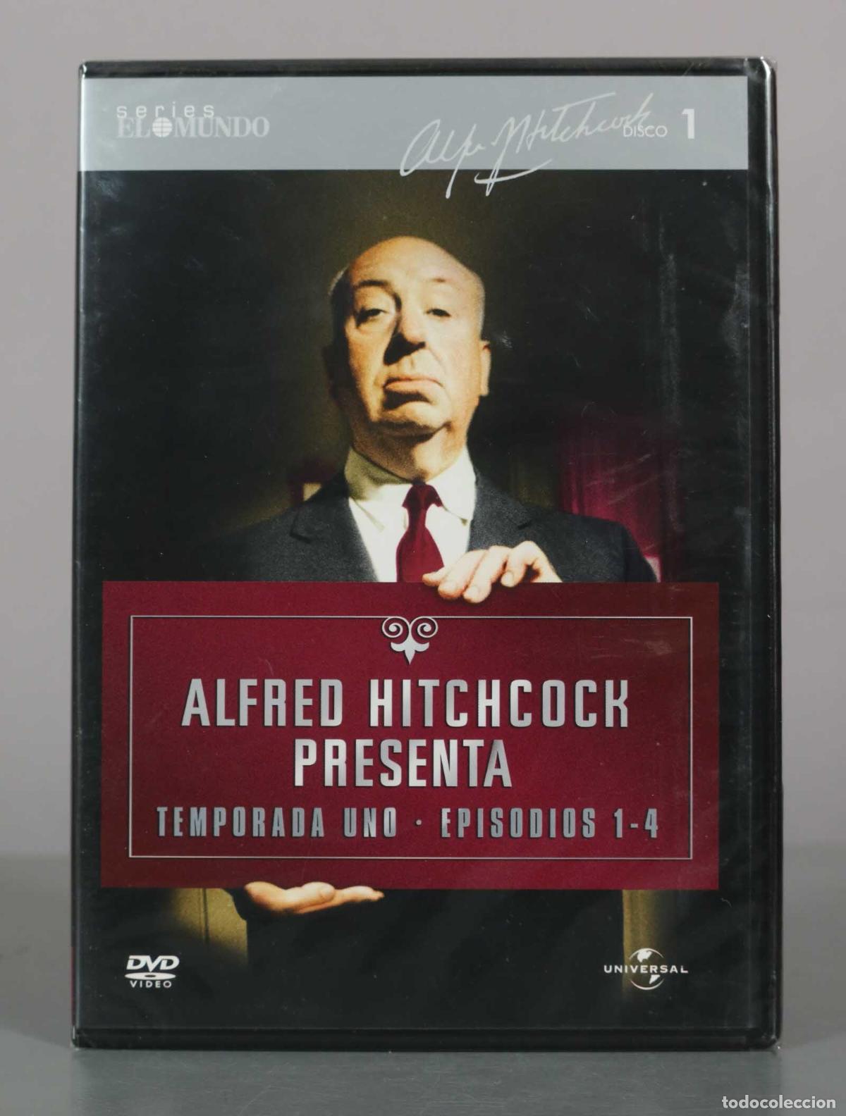 Cinema: DVD. Alfred Hitchcock Presenta - Temporada Uno Episodios 1-4 - Serie El Mundo Universal PRECINTADO