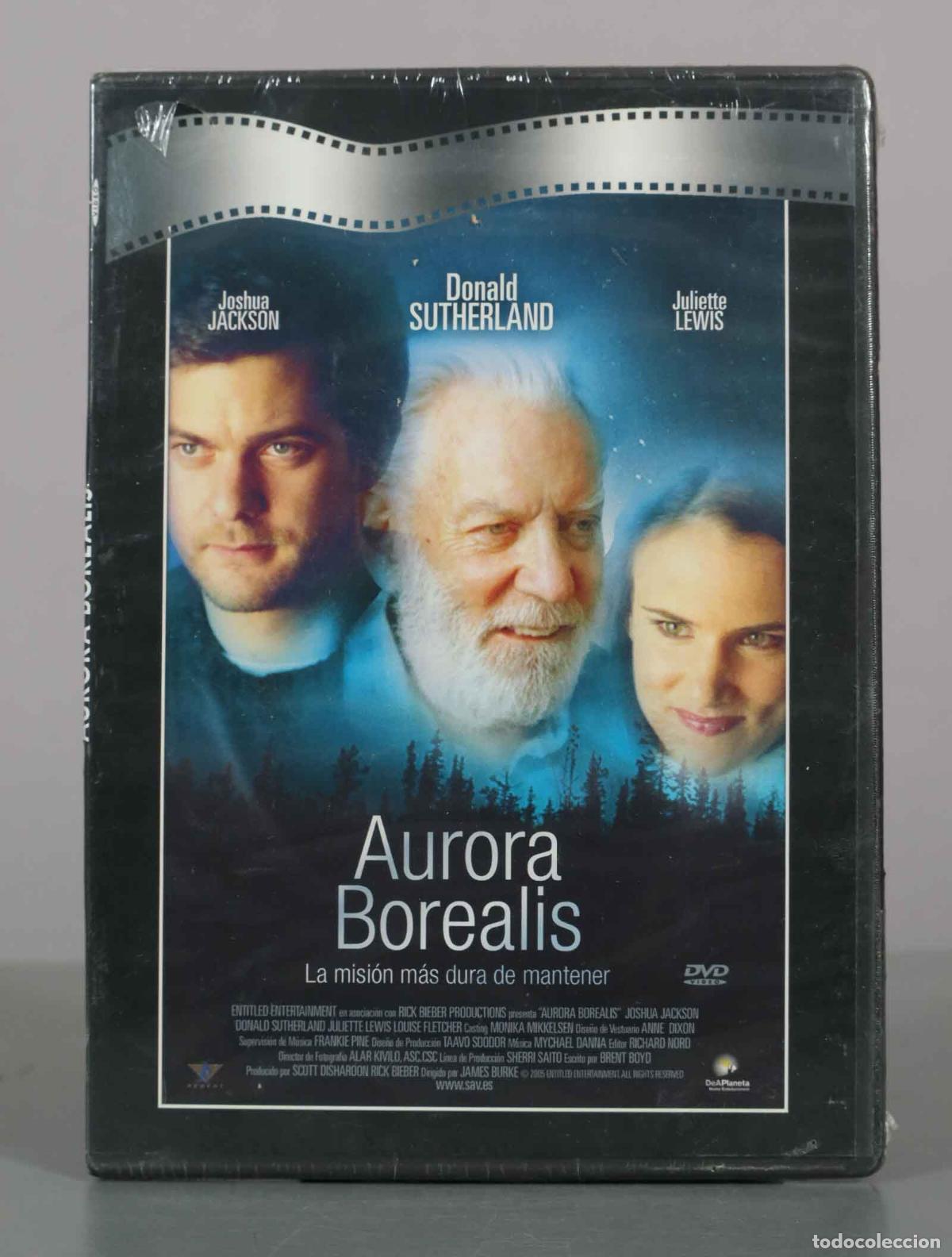 Cine: DVD. Aurora Borealis - James Burke, Joshua Jackson, Donald Sutherland, Juliette Lewis PRECINTADO