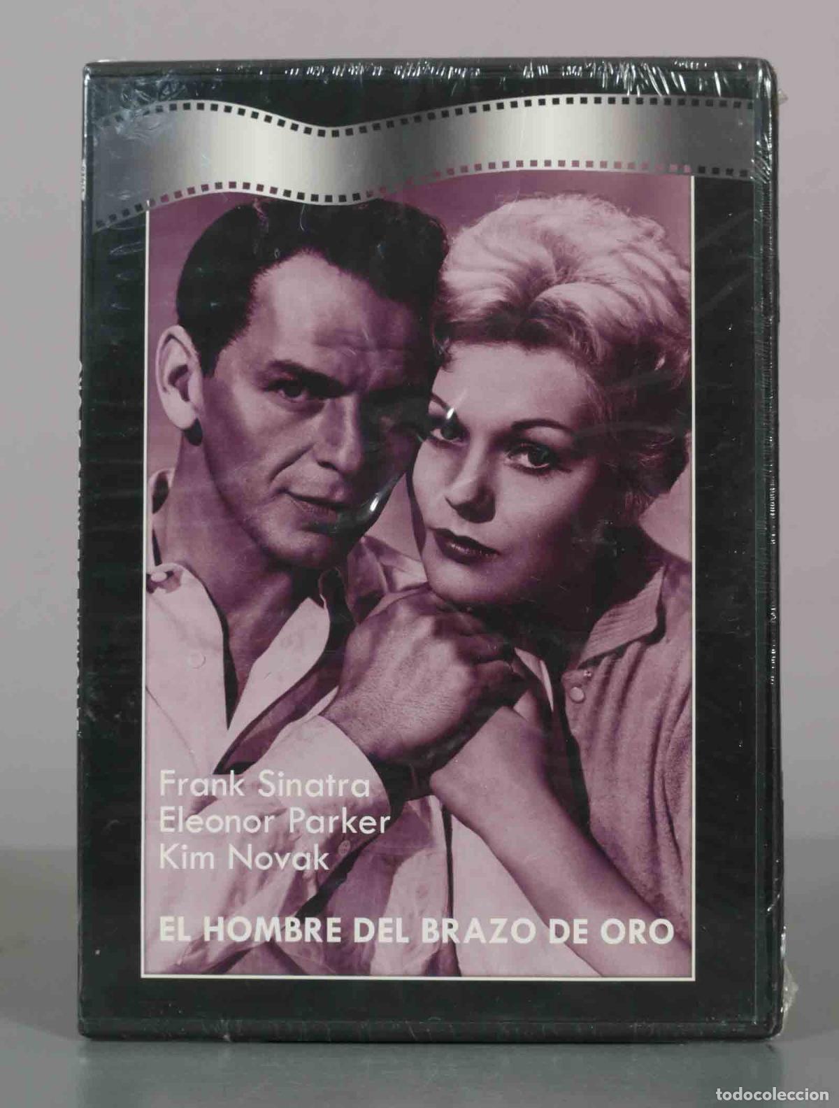 Cine: DVD. El hombre del brazo de oro - Otto Preminger, Frank Sinatra, Eleanor Parker, Kim Nov PRECINTADO