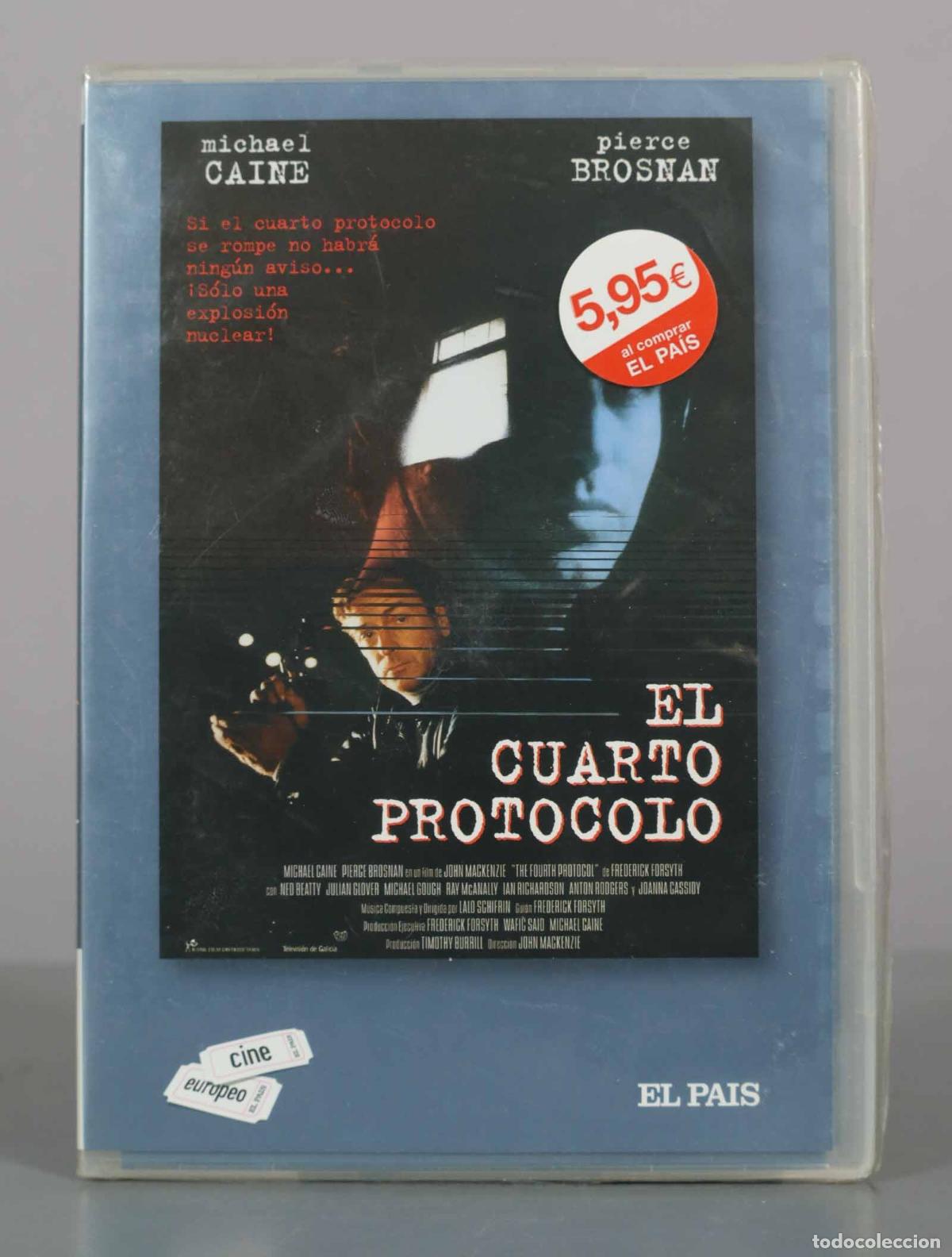 Cine: DVD. El cuarto protocolo - Michael Caine, Pierce Brosnan - El Pa&iacute;s PRECINTADO