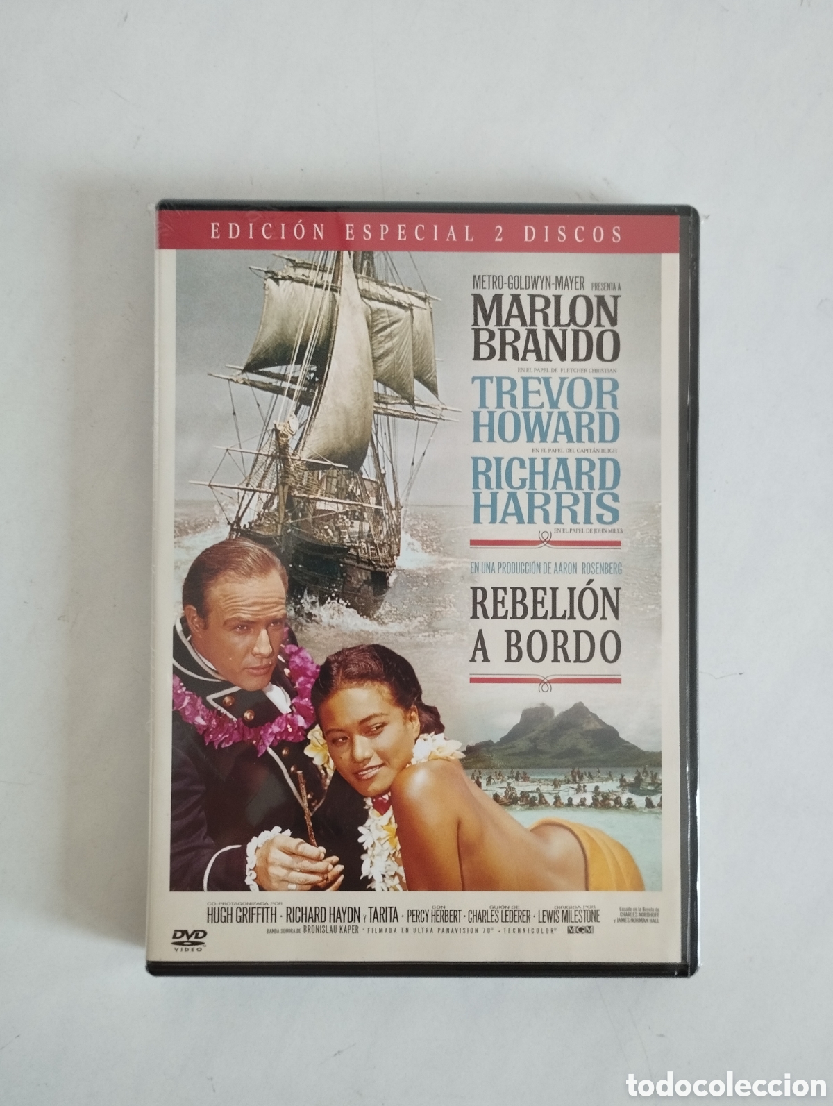 Cine: PELICULA DVD REBELION A BORDO (EDICION ESPECIAL 2 DISCOS) SIN ABRIR PRECINTADA