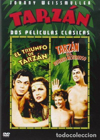 Cine: Pack El Triunfo De Tarzan + Tarzan En El Desierto Misterioso- 7321926832654