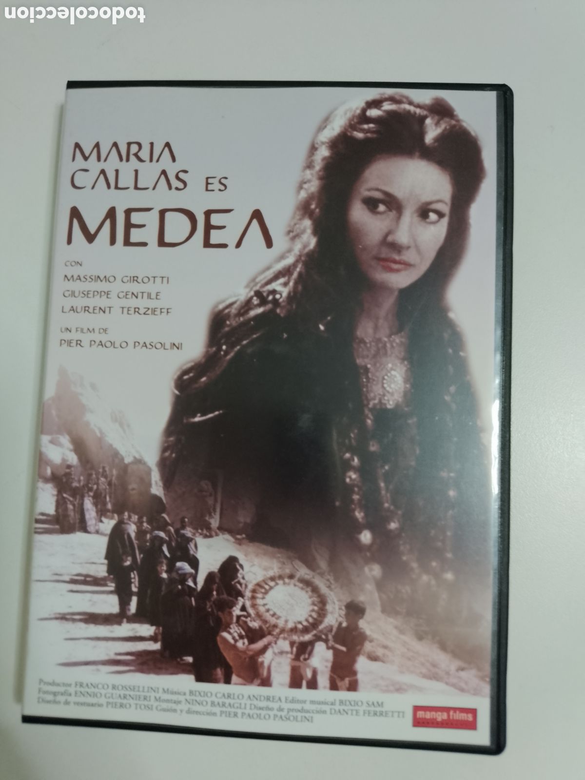 Cine: MEDEA - DE PIER PAOLO PASOLINI - DVD