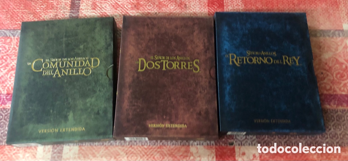 Cine: Trilog&iacute;a el se&ntilde;or de los anillos dvd