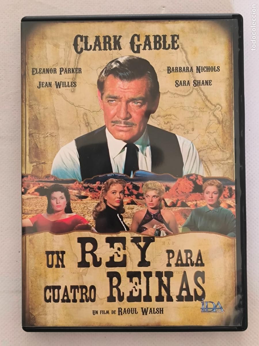 Cine: DVD UN REY PARA CUATRO REINAS - RAOUL WALSH (N5)