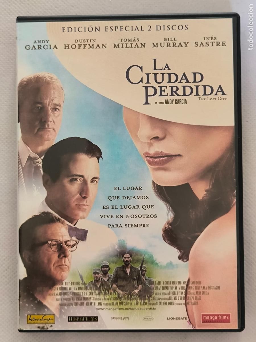 Cine: DVD LA CIUDAD PERDIDA - EDICION ESPECIAL 2 DISCOS (Q5)