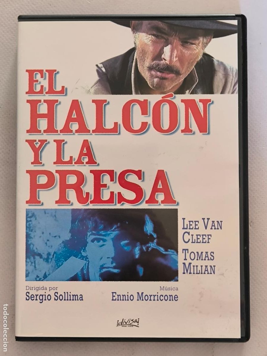 Cine: DVD EL HALCON Y LA PRESA - LEE VAN CLEEF (Q5)