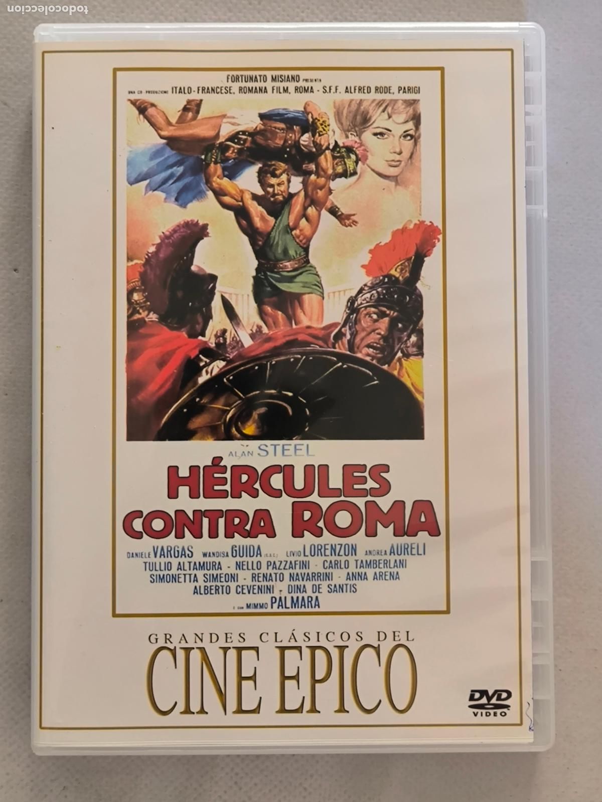 Cine: DVD HERCULES CONTRA ROMA - PIERO PIEROTTI (S5)
