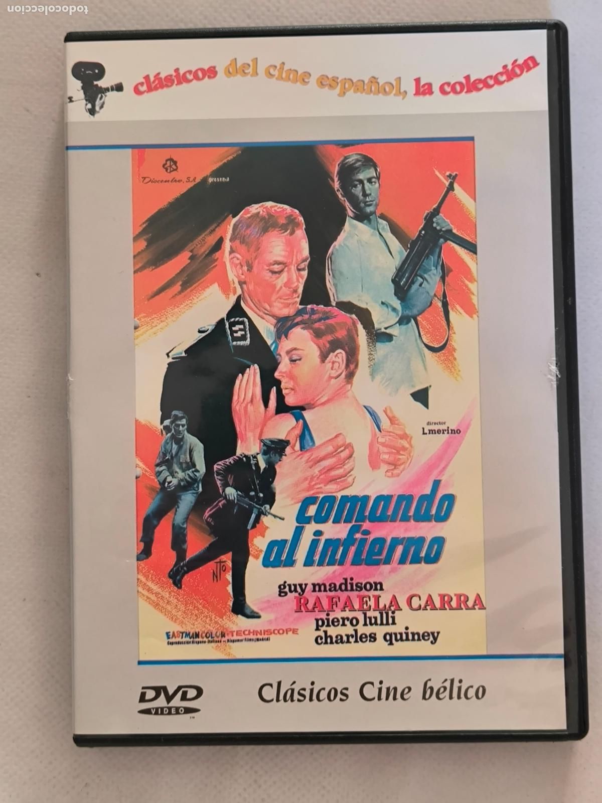 Cine: DVD COMANDO AL INFIERNO - RAFAELA CARRA (T5)