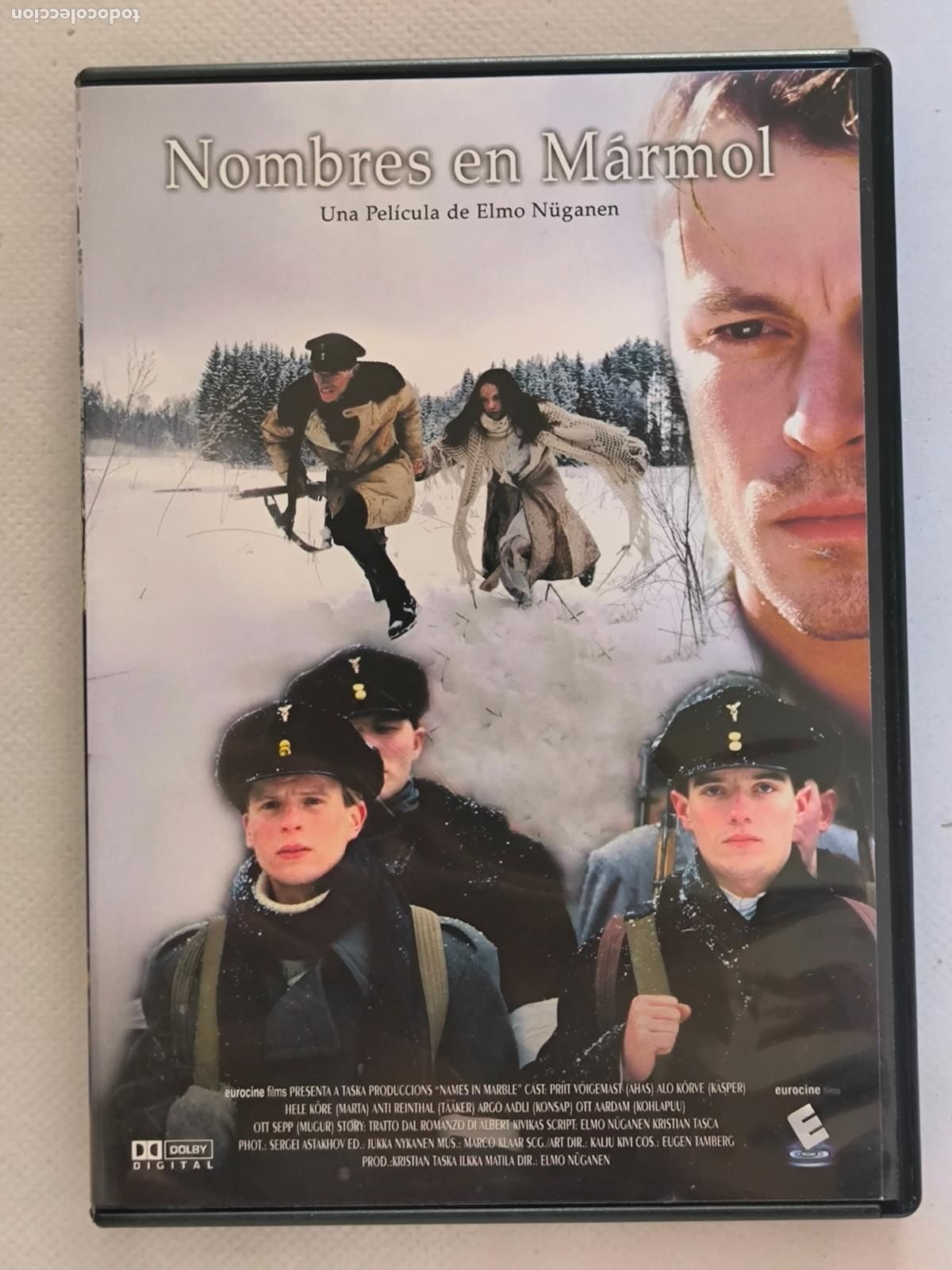 Cine: DVD NOMBRES EN MARMOL - ELMO NUGANEN (T5)