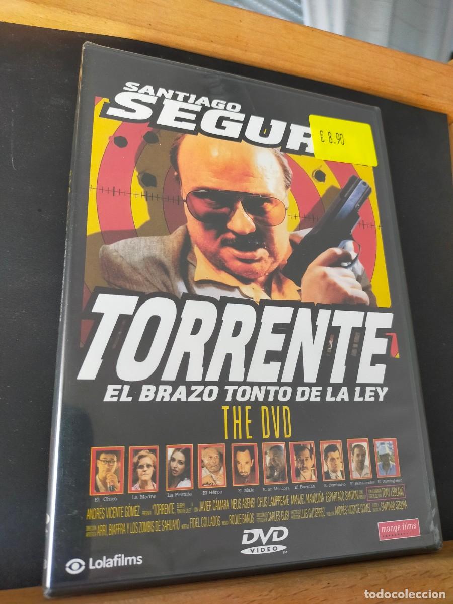 Cine: TORRENTE. EL BRAZO TONTO DE LA LEY. PRECINTADA. LOLA FILMS-MANGA FILMS. 1999