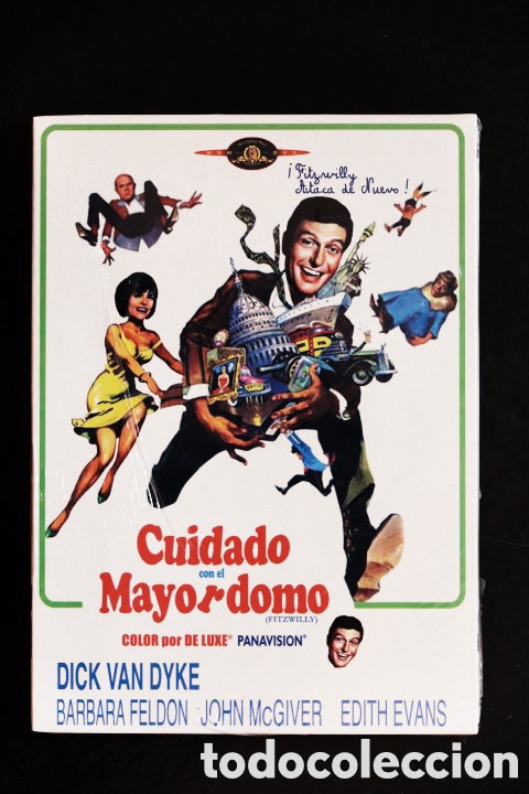 Cin&eacute;ma: DVD precintado CUIDADO CON EL MAYORDOMO. Dick Van Dyke.