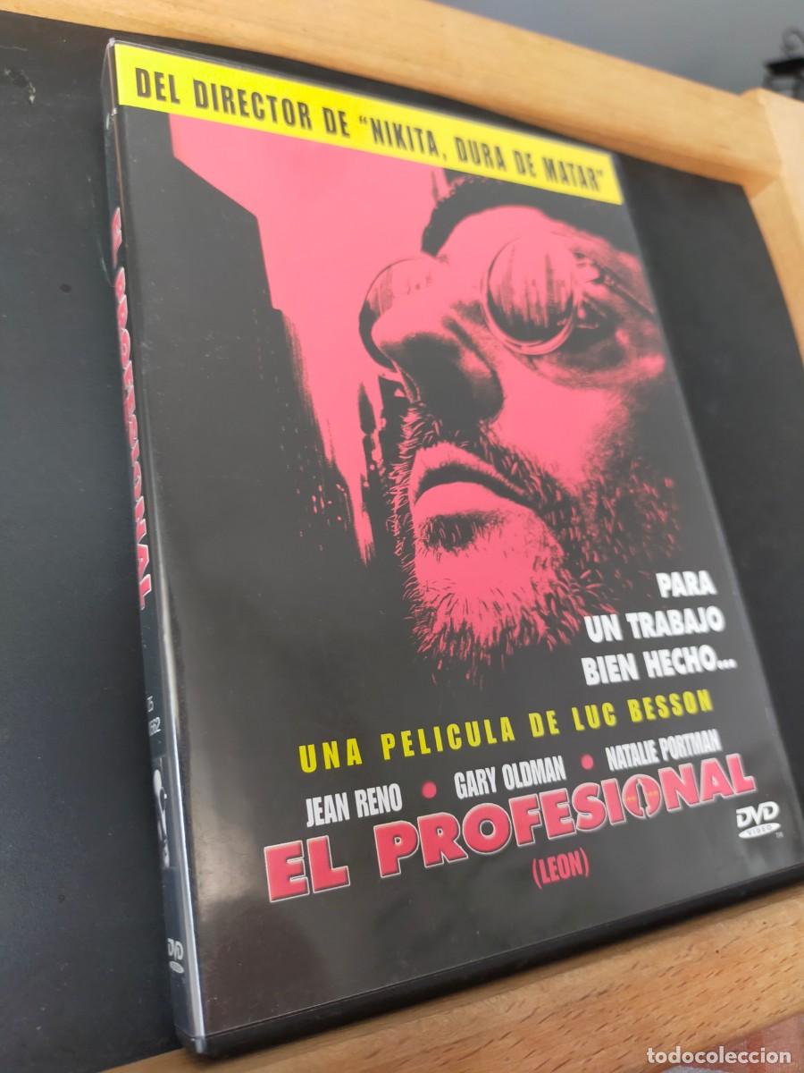 Cine: EL PROFESIONAL (LE&Oacute;N). JEAN RENO-GARY OLDMAN-NATALIE PORTMAN. UNA PEL&Iacute;CULA DE LUC BESSON.
