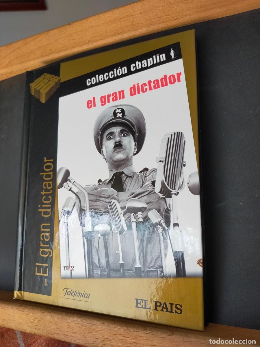 Cine: EL GRAN DICTADOR. PEL&Iacute;CULA DE 1940. COLECCI&Oacute;N CHAPLIN. LIBRO + DVD CINE DE ORO N&ordm; 6. EL PA&Iacute;S. 2004