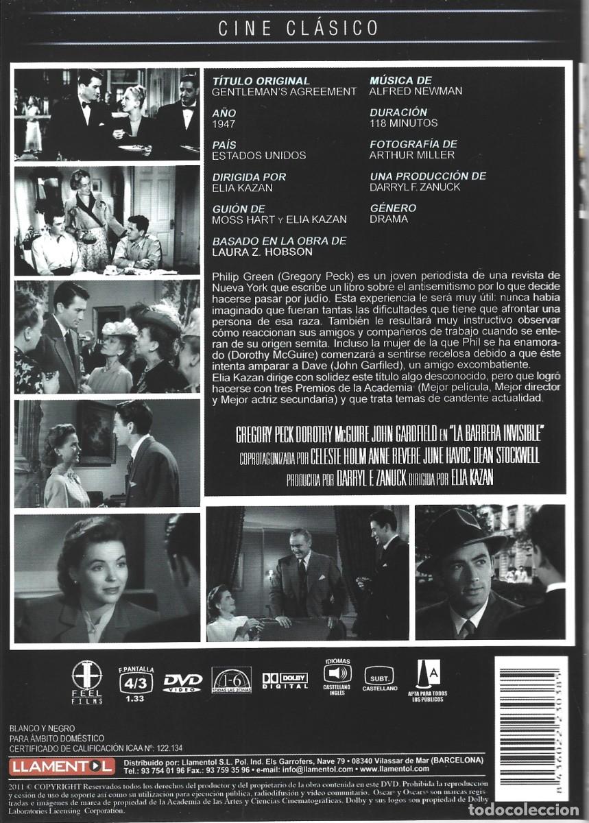 Cine: LA BARRERA INVISIBLE GREGORY PECK - Foto 2