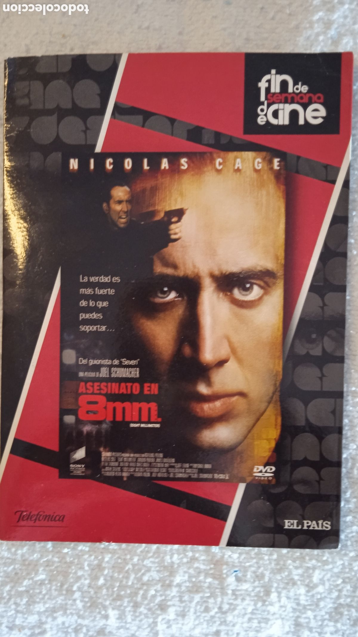 Cine: DVD Nicol&aacute;s Cage &ndash; Asesinato en 8mm | Edici&oacute;n Fin de Semana Cine | Thriller |