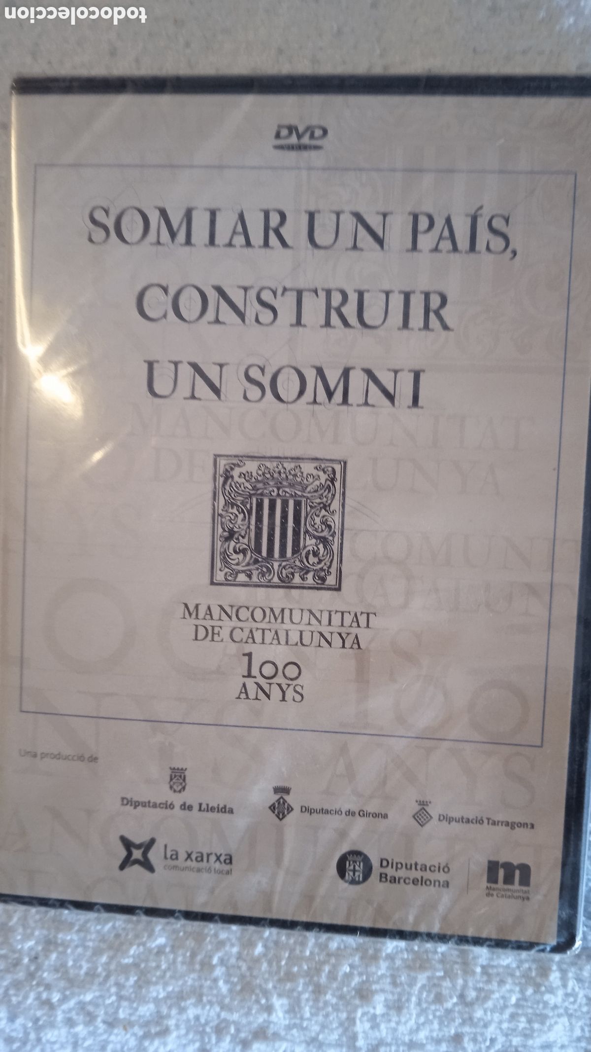 Cine: DVD &rdquo;Somiar un Pa&iacute;s, Construir un Somni&rdquo; &ndash; Mancomunitat de Catalunya 100 Anys | Nuevo Precintado |