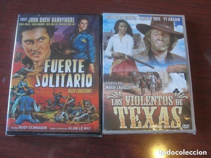 Cine: dvd oeste - LOS VIOLENTOS DE TEXAS - RICHARD HARRISON - spaghetti western 1971 - ty hardin