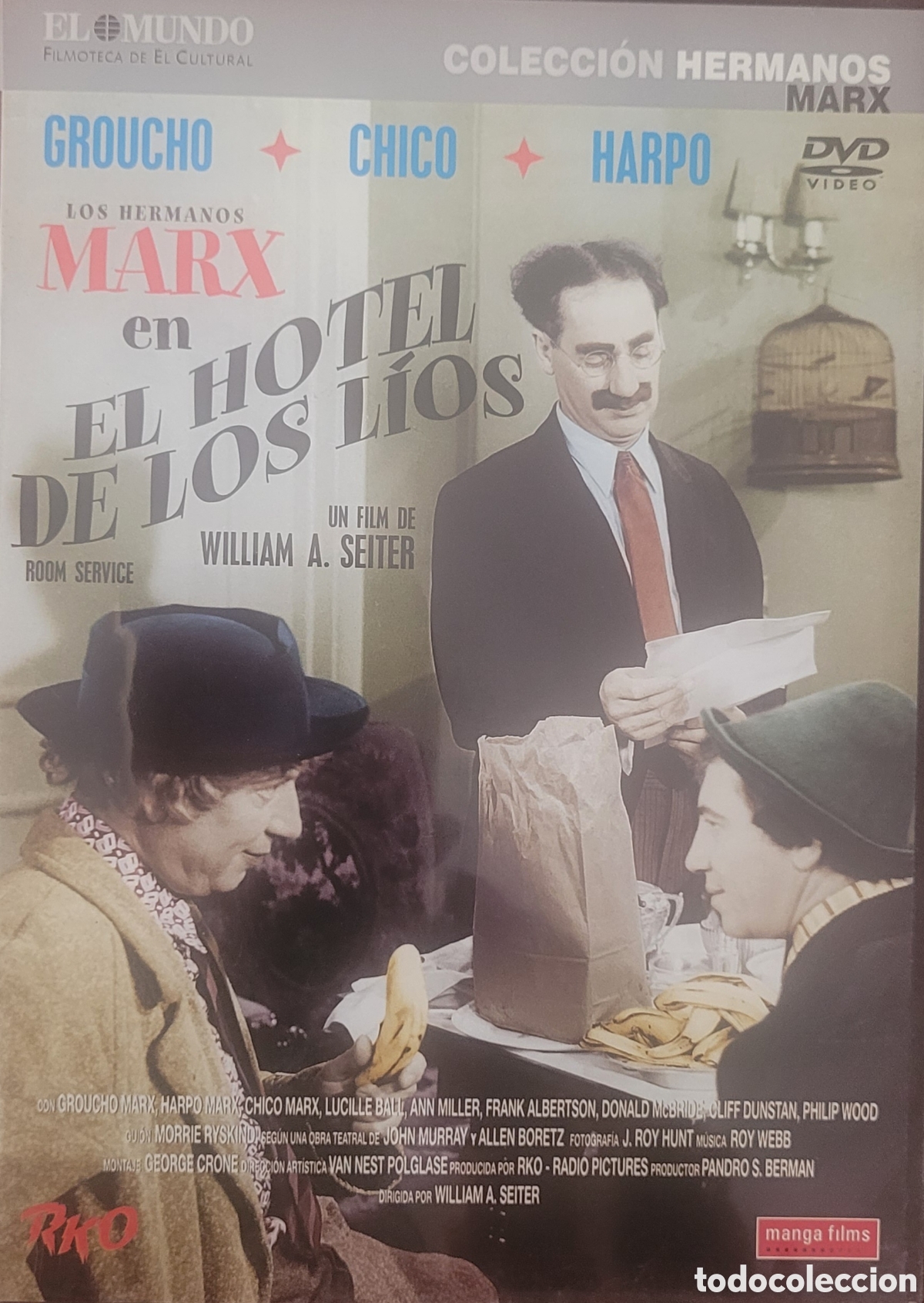 Cine: EL HOTEL DE LOS LIOS ( LOS HERMANOS MARX )