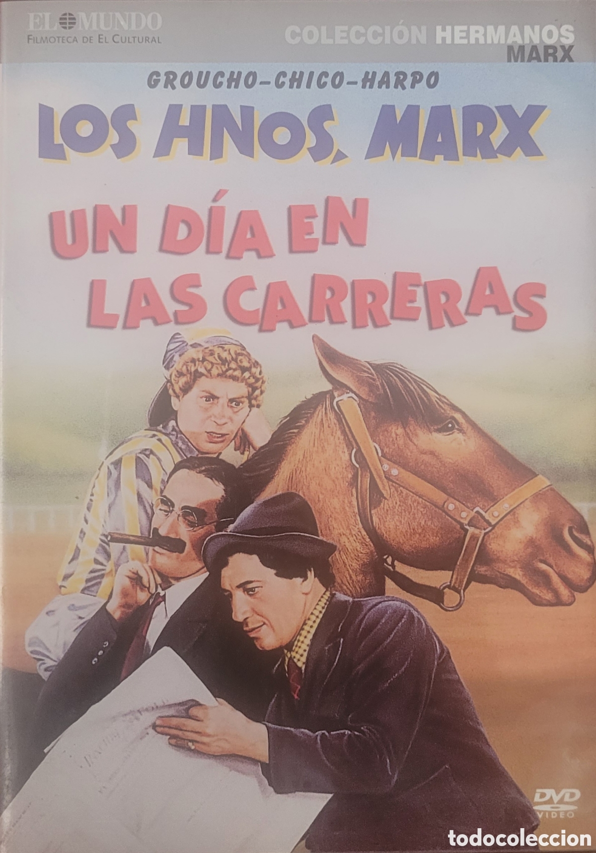Cine: UN DIA EN LAS CARRERAS ( LOS HERMANOS MARX )